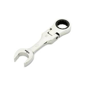 3/4 in. 90-Tooth 12 Point Stubby Flex Ratcheting Combination Wrench