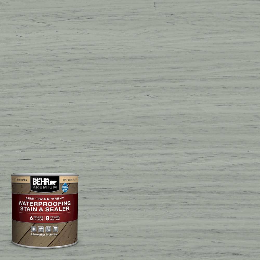 8 oz. #ST-149 Light Lead Semi-Transparent Waterproofing Exterior Wood Stain