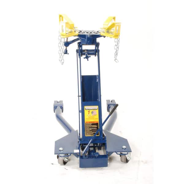 HEIN-WERNER 1-Ton Capacity Blue Floor Transmission Jack