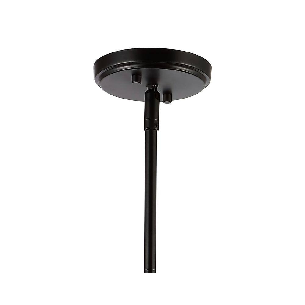 Black Iron Empire Shape Rustic Chandelier Light