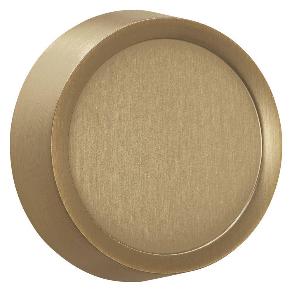 AMERELLE Dimmer Knob Wall Plate, Brushed Bronze 947BZ - The Home Depot