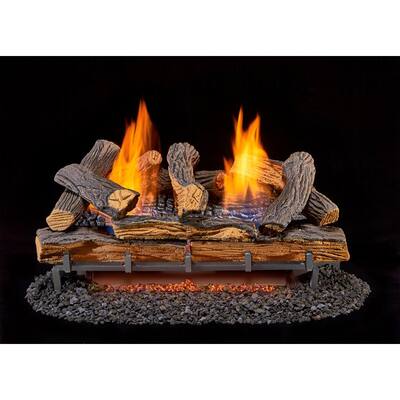 Ventless Gas Fireplace Logs, Ventless Vs Vented Fireplace Logs