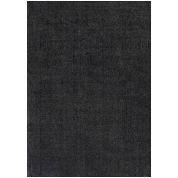 BALTA Alaina Dark Grey 3 ft. 11 in. x 5 ft. 7 in. Solid Area Rug