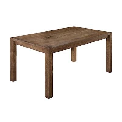 Janet 60 in. Driftwood Rectangular Dining Table