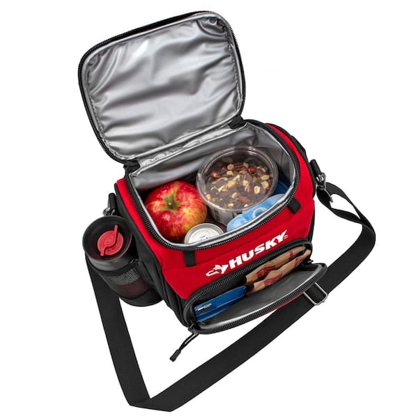 Insulated Lunch Box Camping Fishing Food Cooler Tote Container Bag Black