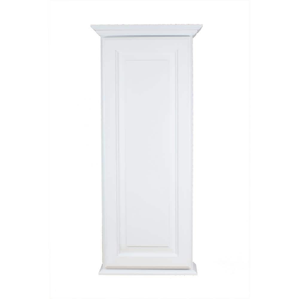 Reviews for WG Wood Products Atwater 17 in. W x 36.5 in. H White Enamel