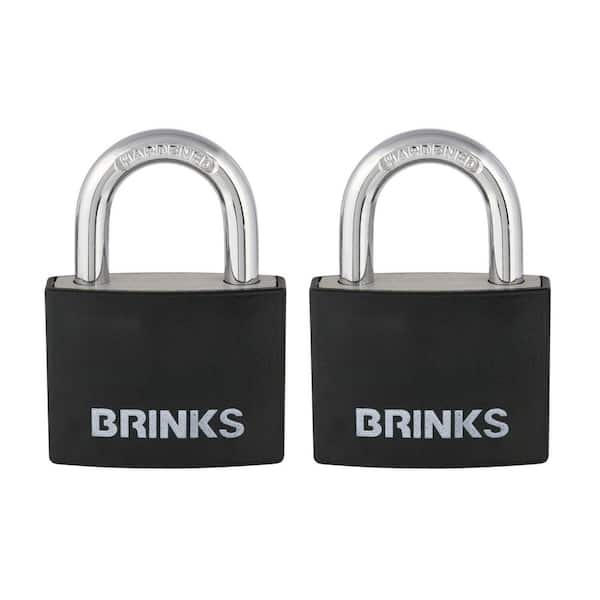 1-9/16 in. (40mm) Covered Aluminum Keyed Padlock, 2-Pack