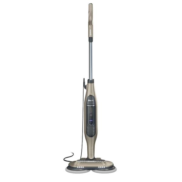 Shark Steam and Scrub Corded Steam Mop for Hard Floor, Marble, tile and Stone in Brown with Swivel Steering