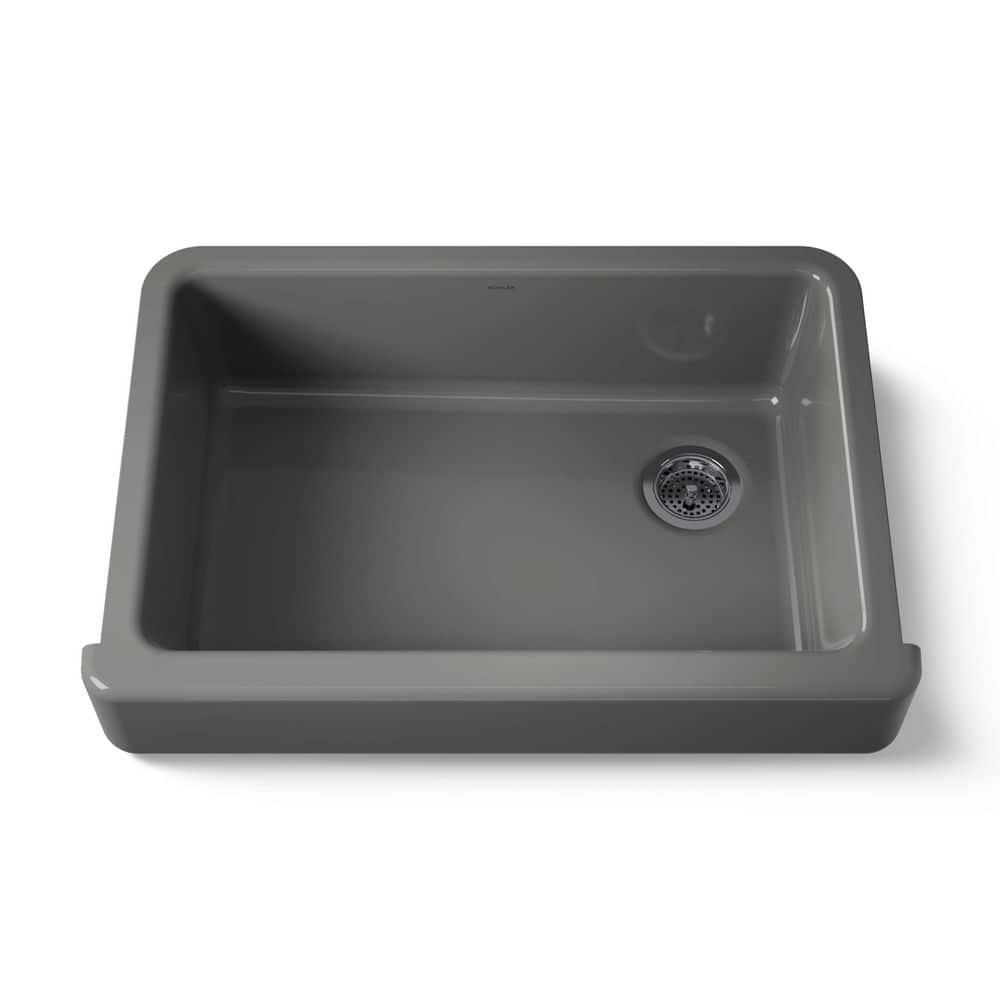 Whitehaven Farmhouse/Apron-Front Cast-Iron 33 in. Single Basin Kitchen Sink in Thunder Grey price history on PriceWatchPro