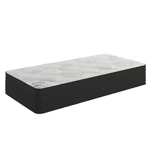 Oasis Twin Made in USA Medium Firm Hybrid, 12 in. Edge to Edge Pocket Coil, Bed in A Box, Ottopedic Mattress
