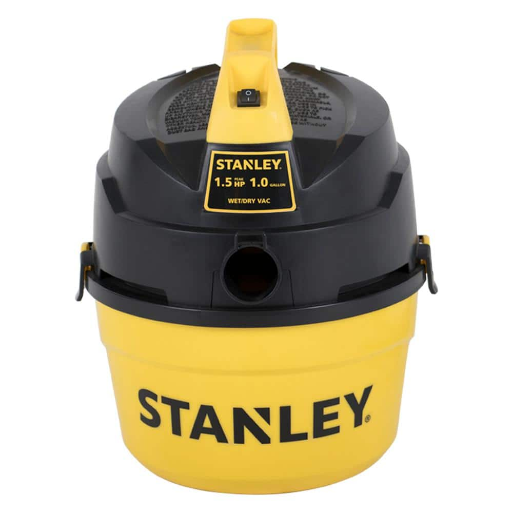 Stanley 1 Gal. 1.5HP Portable Poly Series Wet and Dry Vacuum Cleaner