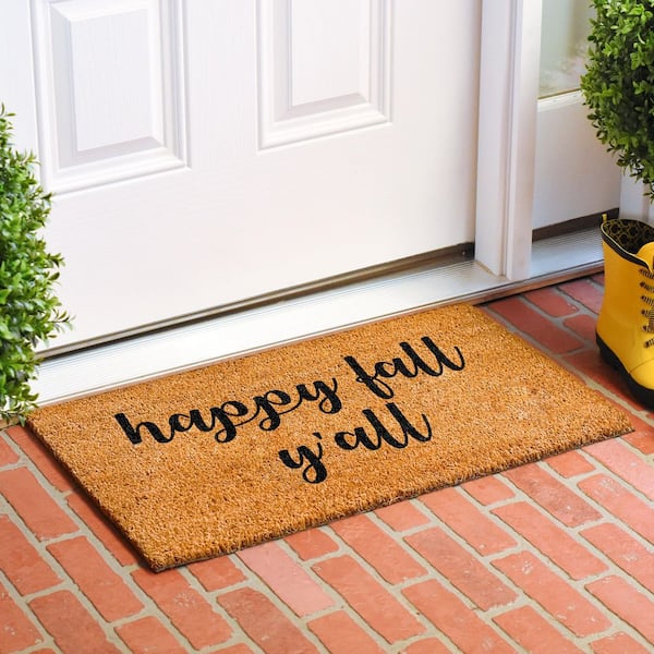 Welcome Y'all Door Mat