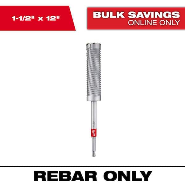 Milwaukee 1-1/2 in. x 12 in. SDS-Plus Rebar Cutter