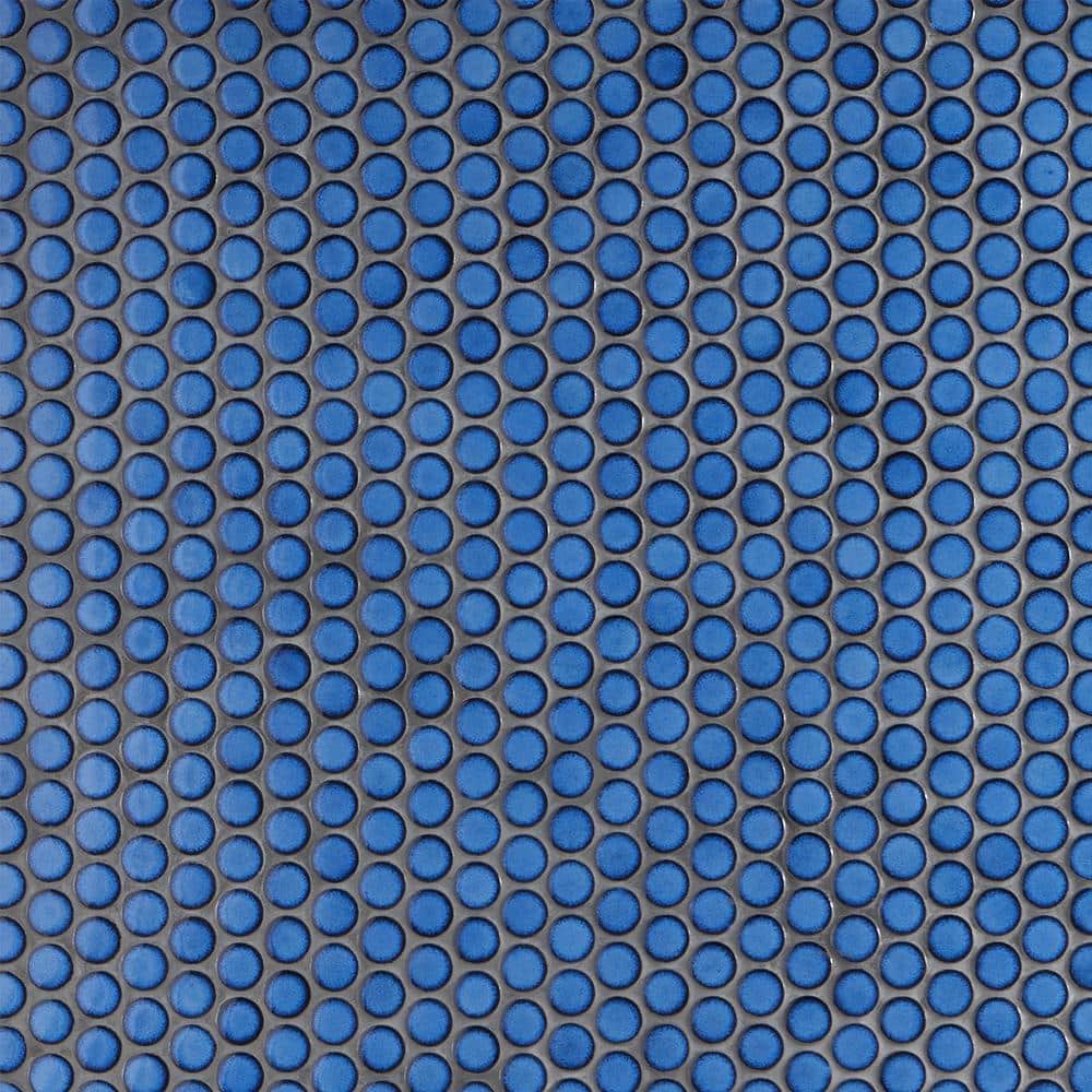 PieceHill✳︎ Ivy Hill Tile Joy Edged Midnight Blue 12.32 in. x 12.99 in