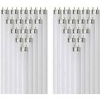 Sunlite 2 ft. 17-Watt T8 Linear Fluorescent Tube Light Bulb, Warm White ...