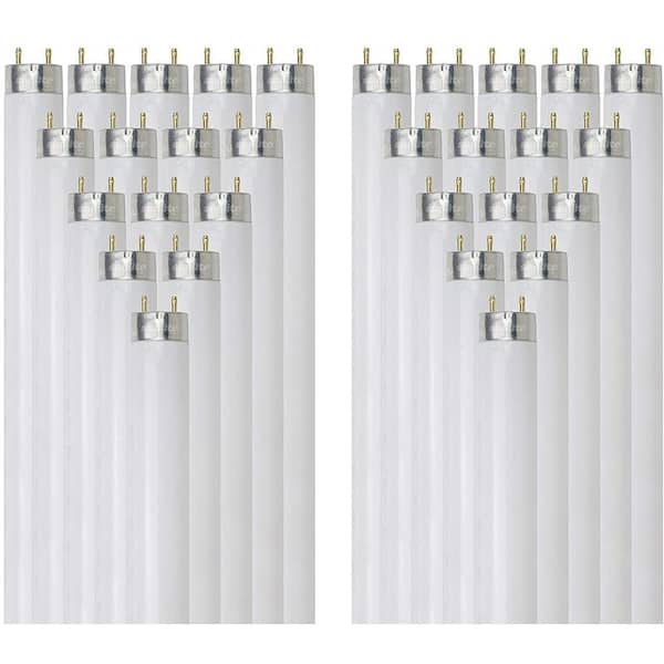 Sunlite 3 ft. 30-Watt Linear T12 Medium 2-Pin (G13) Base Fluorescent Tube Light Bulb, Cool White 4100K (30-Pack)