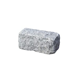 Cobblestone 9 in. x 5 in. x 5 in. Gray Granite Edging (75-Pieces/56 Linear ft./Pallet)