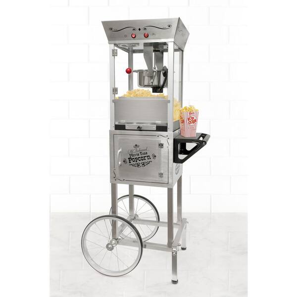 Nostalgia Vintage 6 oz. Popcorn Machine and Cart