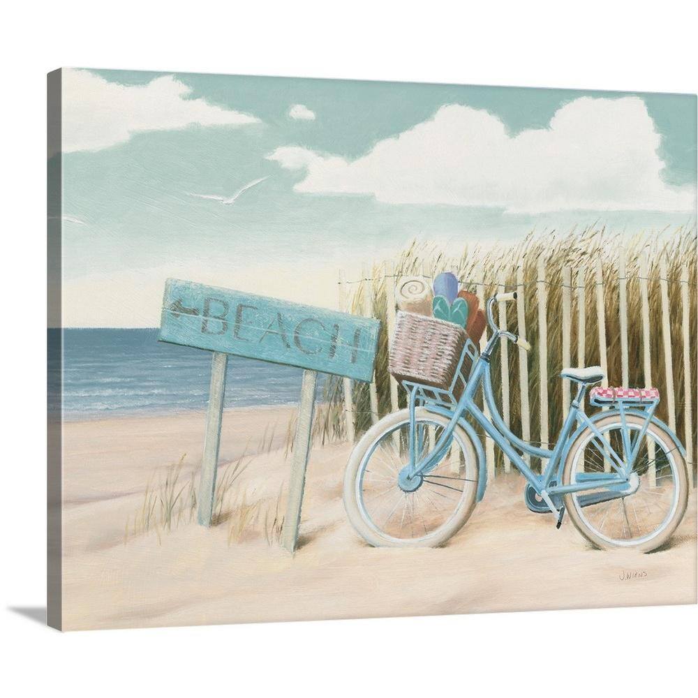Beach Cruiser II Crop by James Wiens Canvas Wall Art price history on PriceWatchPro