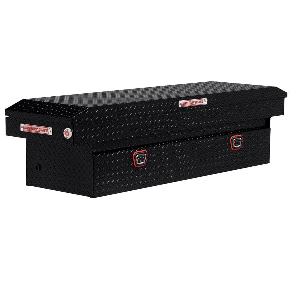 72 in. Gloss Black Aluminum Full Size Crossover Truck Tool Box price history on PriceWatchPro