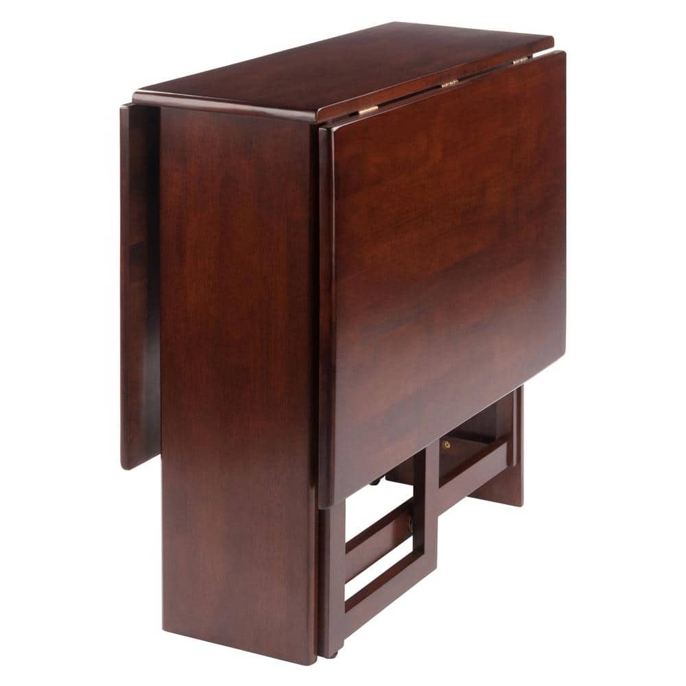 Contemporary Walnut Solid Wood Extendable Dining Table