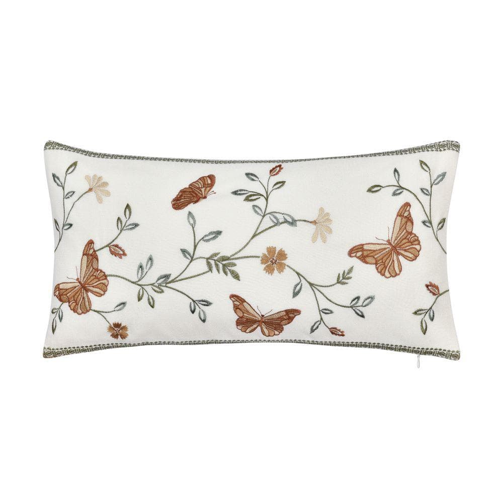 Angela Harvest Polyester Boudoir Decorative Throw Pillow 11 in. x 21 in.