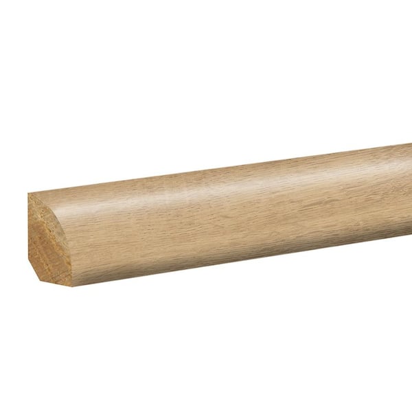 PERFORMANCE ACCESSORIES SESAME 0.62 in. T x 0.75 in. W x 94.5 in. L Textured Wood Look Laminate Moulding/Trim Quarter Round Molding