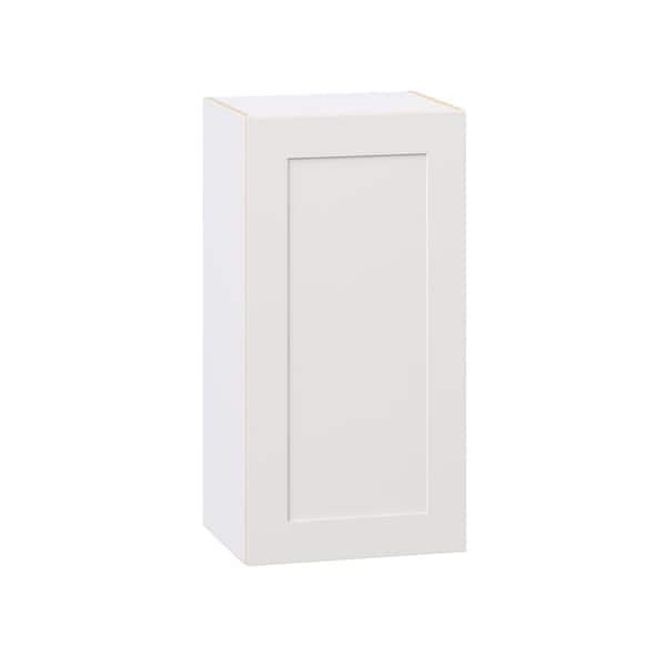 Roseland 18 in. W x 14 in. D x 35 in. H Assembled Shaker Wall Kitchen Cabinet in Warm White