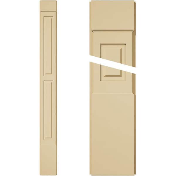 2 in. D x 9 in. W x 90 in. L Primed Polyurethane Pilaster 1- Pack