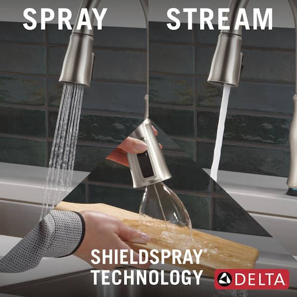 Delta Ophelia Touch2O Touchless Spotshield Stainless 16.25 in