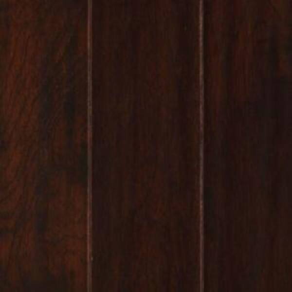 Mohawk Take Home Sample - Chocolate Hickory Engineered Hardwood Flooring - 5 in. x 7 in.