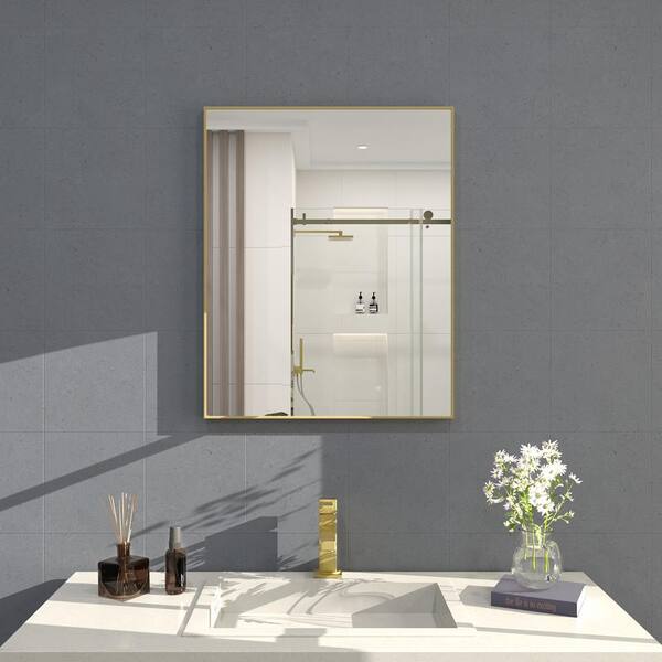 Hermitage Bath Sight 24 in. W. x 30 in. H Rectangular Framed Wall ...