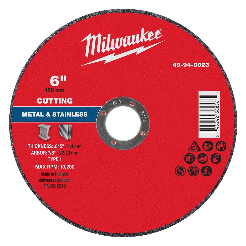 6 in. x. 045 in. x 7/8 in. Metal Cut Off Wheel-Type 1 price history on PriceWatchPro