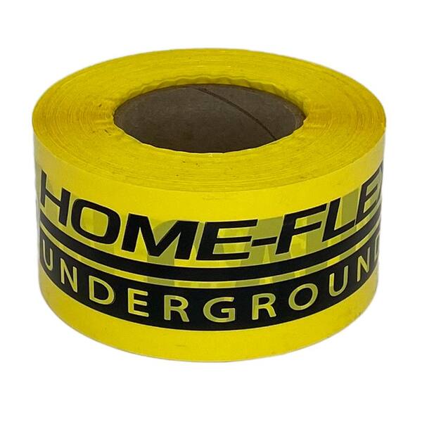 HOME-FLEX 3 in. 500 ft. Direct Burial Gas Caution Tape