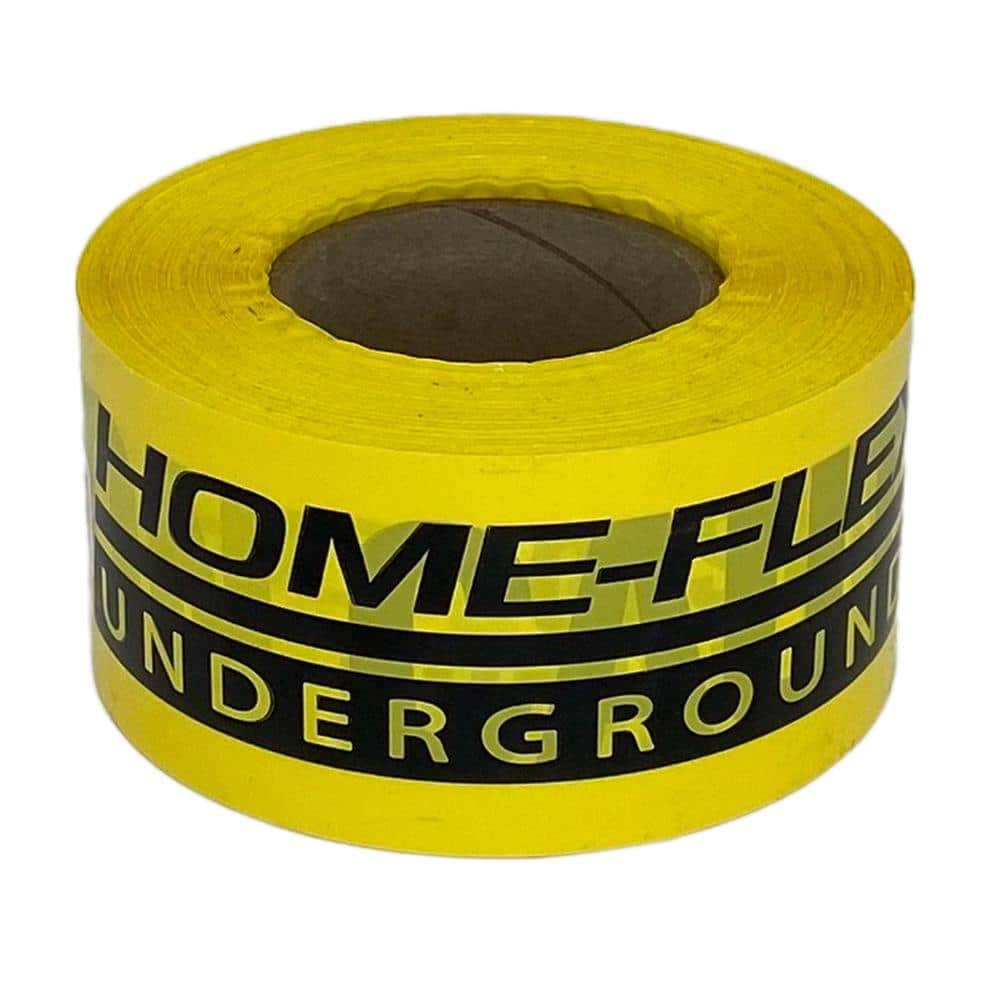 3 in. 500 ft. Direct Burial Gas Caution Tape price history on PriceWatchPro