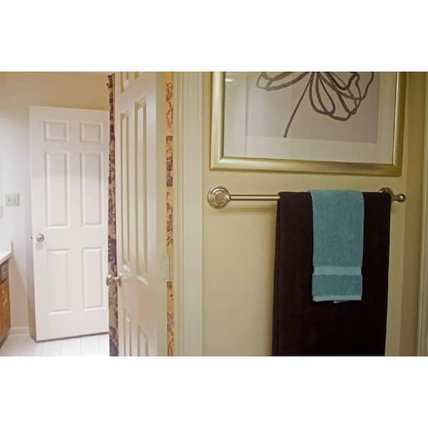 Calisto 24 in. Towel Bar in Satin Nickel