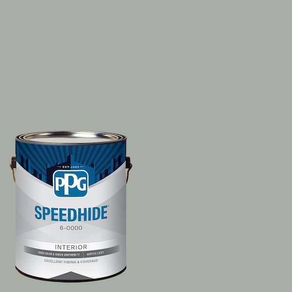 SPEEDHIDE 1 gal. PPG1033-4 Light Drizzle Satin Interior Paint