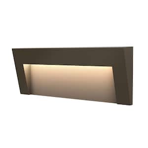 Hinkley Landscape Lighting Taper Wide Horizontal 12v Deck Sconce, Bronze