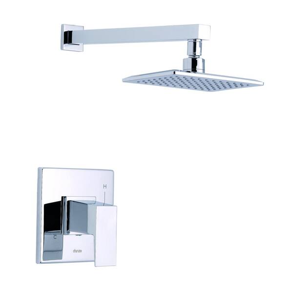 danze by GERBER Mid-Town Single-Handle Shower Only Faucet Trim Kit and Treysta Cartridge 2.0 GPM Chrome