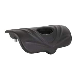 Infinity 7.5 in. x 4 in. Hot Tub Headrest in Black