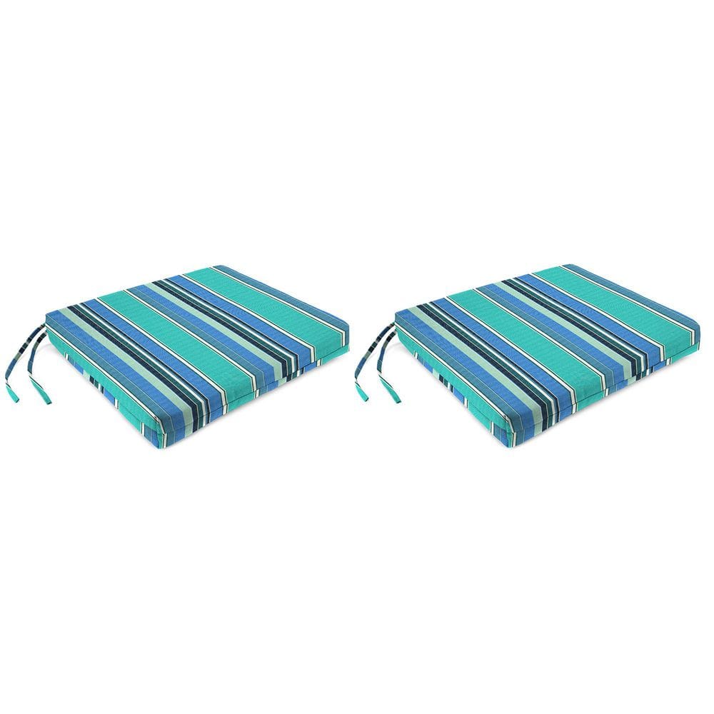 19 in. W x 17 in. D x 2 in. T Rectangular Outdoor Seat Cushion in (2-Pack) price history on PriceWatchPro