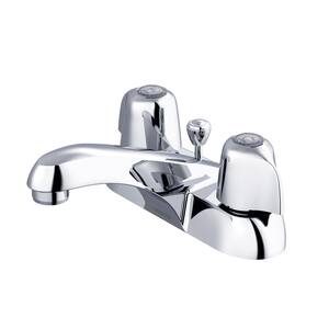 Gerber Classics 4 in. Centerset 2-Handle Bathroom Faucet with Metal Pop-Up Drain in Chrome