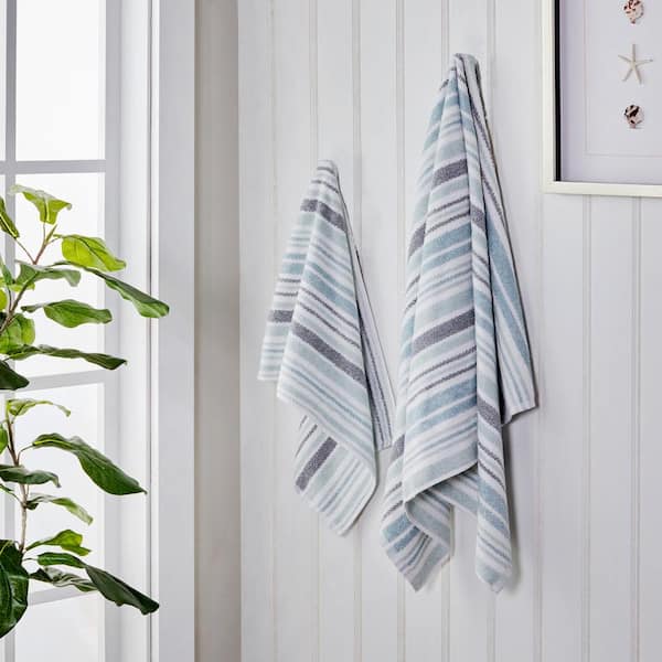 SKL Home Farmhouse Stripe 2-Piece Hand Towel Set