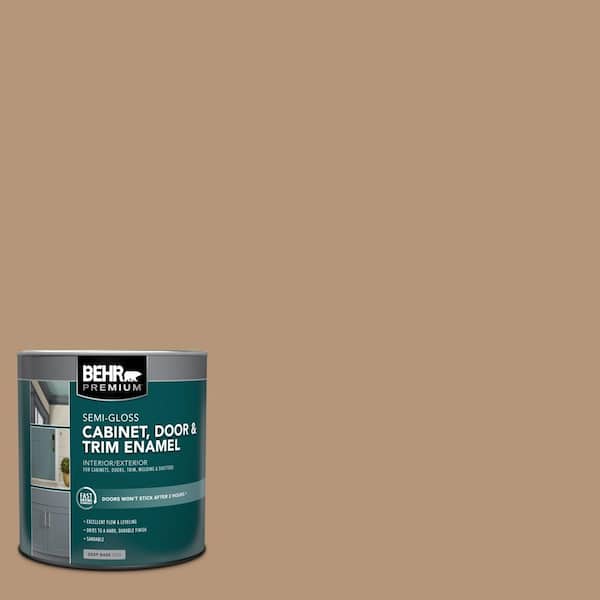 BEHR PREMIUM 1 qt. #MS-17 Tierra Semi-Gloss Enamel Interior/Exterior Cabinet, Door & Trim Paint