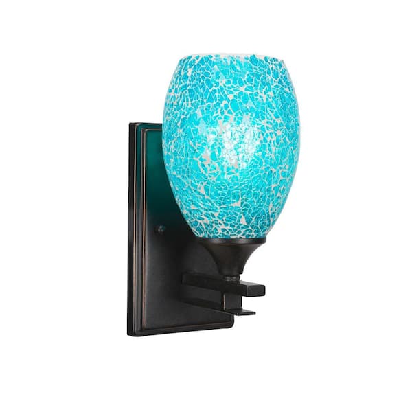 Unbranded Ontario 1-Light Dark Granite Wall Sconce