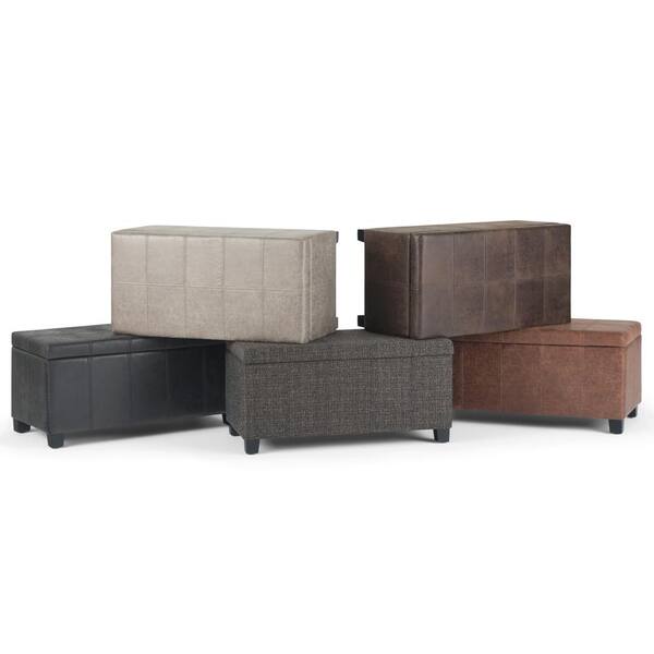 Lorell Upholstered Ottoman