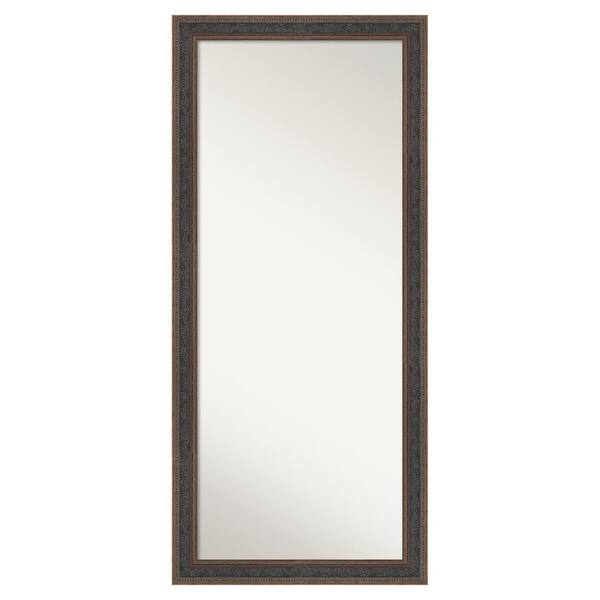 Amanti Art Attic Aged Bronze 29.5 in. W x 65.5 in. H Non-Beveled