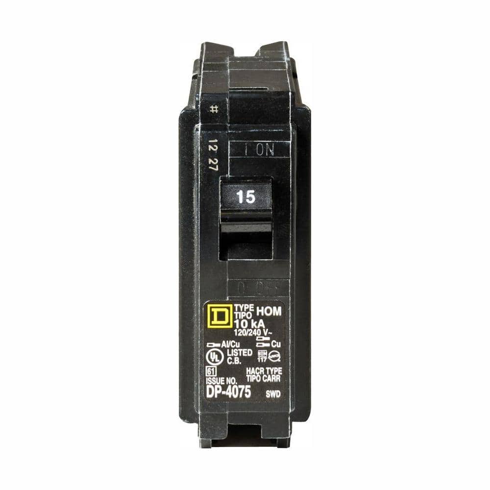 Homeline 15 Amp Single-Pole Circuit Breaker (8-Pack) price history on PriceWatchPro