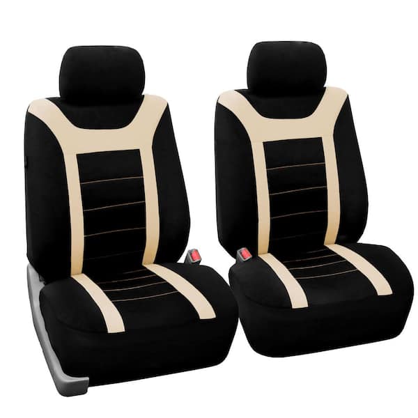 FH Group Fabric 47 in. x 23 in. x 1 in. Sports Front Seat Covers