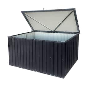 Clihome 215 Gal. Metal Deck Box with Lockable Doors CL-SS47057